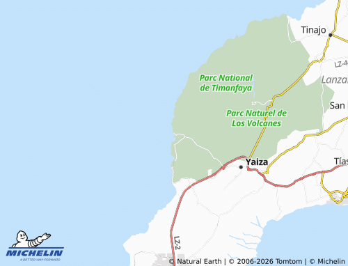 Mapa MICHELIN El Golfo - ViaMichelin
