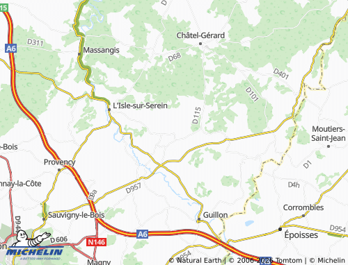 Mapa MICHELIN Talcy - ViaMichelin