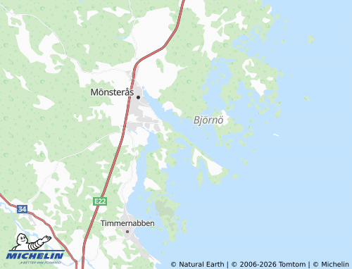 Mapa MICHELIN Framnäs - ViaMichelin