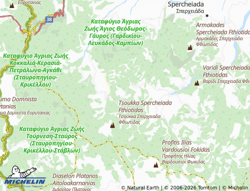 Carte MICHELIN Kyriakochori - ViaMichelin