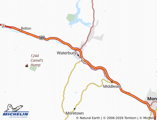Mappa MICHELIN Duxbury - ViaMichelin