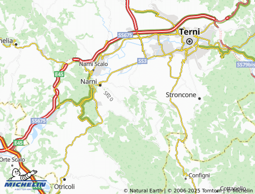 Carte MICHELIN Le Valli - ViaMichelin