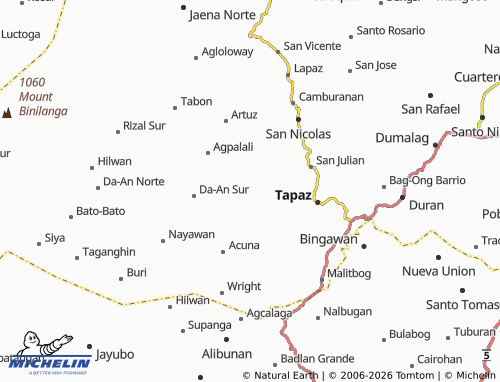 MICHELIN Roxas map - ViaMichelin