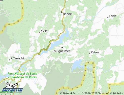 MICHELIN-Landkarte Mugueimes - ViaMichelin
