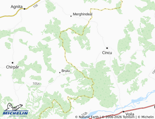 Carte MICHELIN Toarcla - ViaMichelin