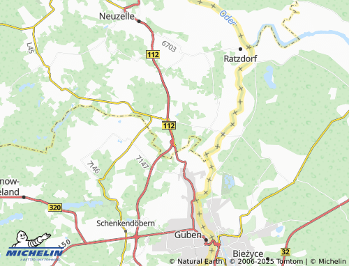 Mapa MICHELIN Steinsdorf-Vorwerk - ViaMichelin