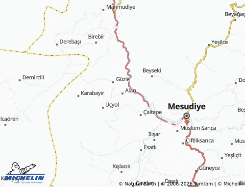 MICHELIN Alan map - ViaMichelin