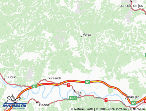 Mapa MICHELIN Coaja - ViaMichelin