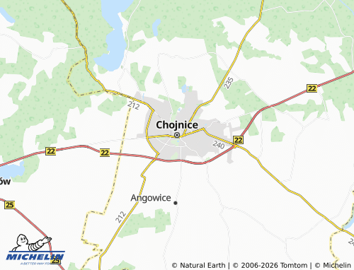 Mapa MICHELIN Chojnice - ViaMichelin