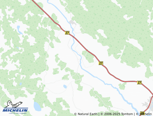 MICHELIN Padinki map - ViaMichelin