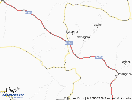 Mappa MICHELIN Yeşilkale - ViaMichelin