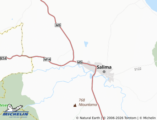 MICHELIN Kambwiri map - ViaMichelin