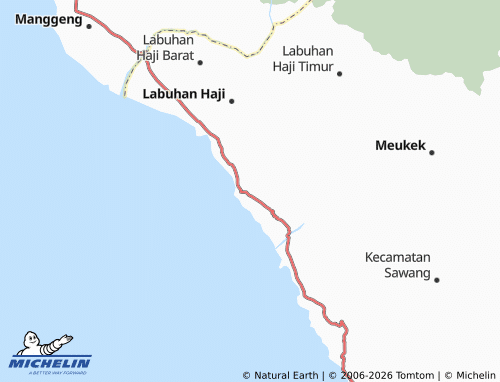 Mapa MICHELIN Tengah Peulumat - ViaMichelin