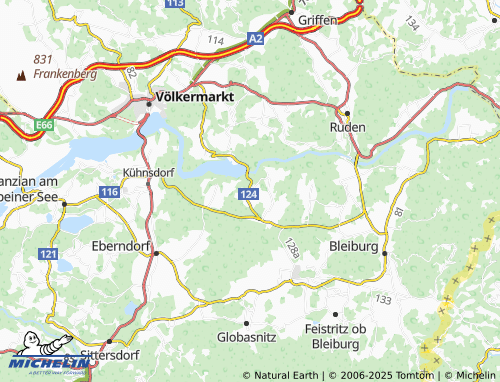 MICHELIN Edling map - ViaMichelin