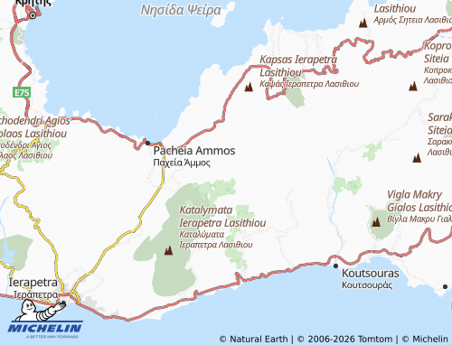 Carte MICHELIN Thrypti - ViaMichelin