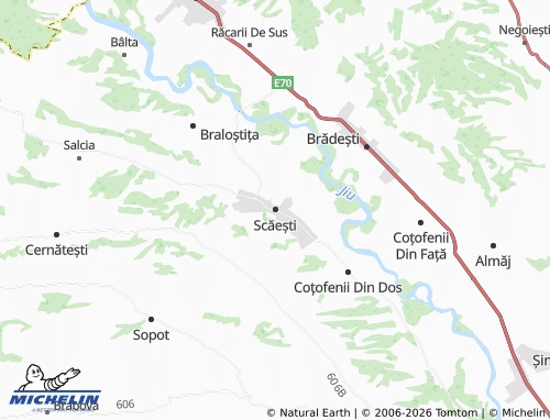 Carte MICHELIN Scăești - ViaMichelin