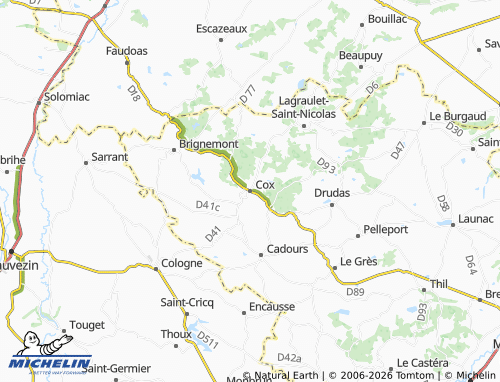 Mappa MICHELIN Cox - ViaMichelin