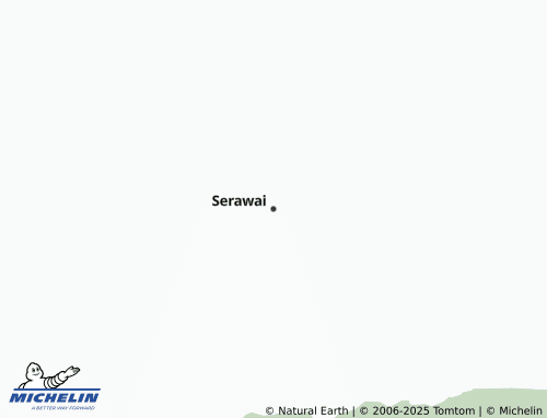 MICHELIN Serawai map - ViaMichelin