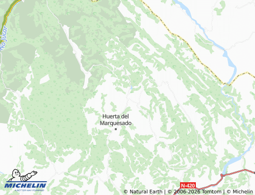 MICHELIN-Landkarte Laguna del Marquesado - ViaMichelin