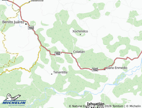 Mapa MICHELIN Limanzintla - ViaMichelin
