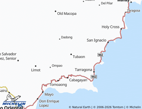 MICHELIN Tubaon map - ViaMichelin