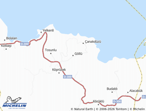 Mappa MICHELIN Göllü - ViaMichelin