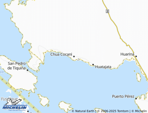 MICHELIN Chua Cocani map - ViaMichelin
