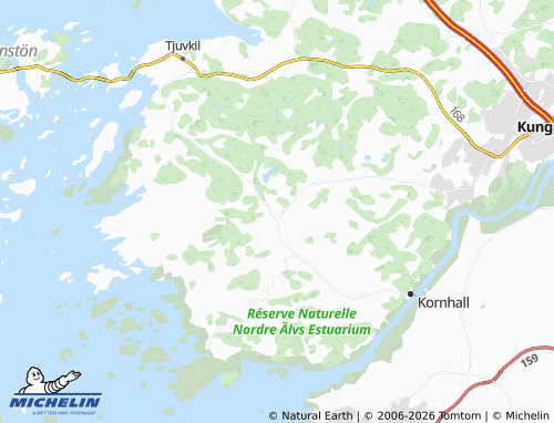 Carte MICHELIN Kärna - ViaMichelin