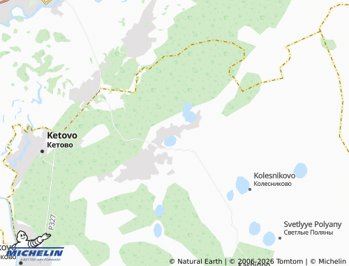 MICHELIN-Landkarte Lukino - ViaMichelin