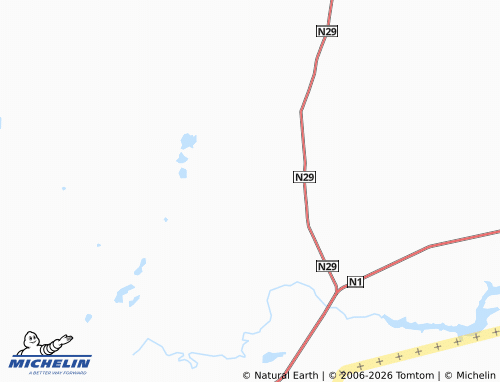 MICHELIN-Landkarte Bingire - ViaMichelin