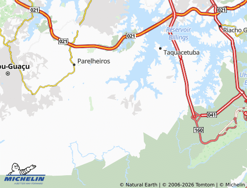 Mapa MICHELIN Jardim Natal - ViaMichelin