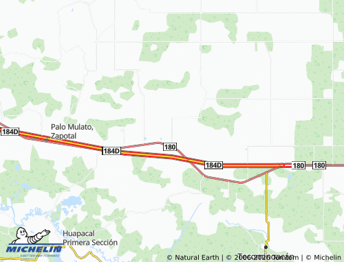 Mapa MICHELIN General Pedro C Colorado C 26 - ViaMichelin