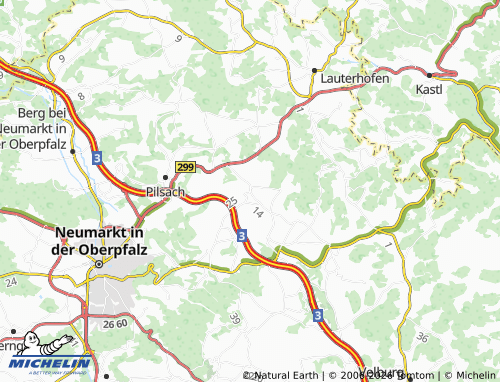 MICHELIN Laaber map - ViaMichelin