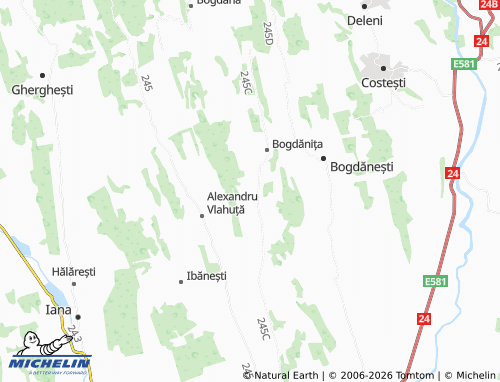Mappa MICHELIN Coroiești - ViaMichelin