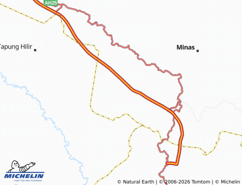 Mappa MICHELIN Rantau Bertuah - ViaMichelin