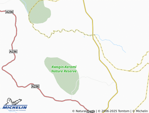 MICHELIN Jahunu map - ViaMichelin