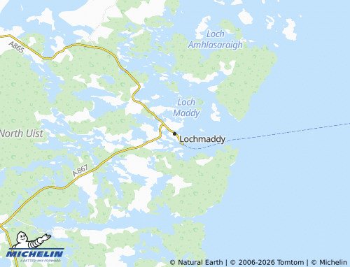 Mappa MICHELIN Lochmaddy - ViaMichelin