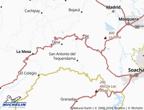 Mappa MICHELIN Pochos - ViaMichelin