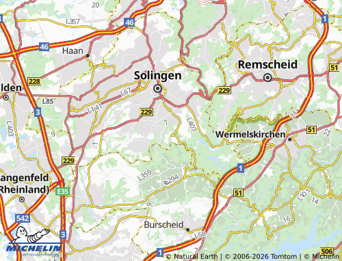 MICHELIN Schellberg map - ViaMichelin