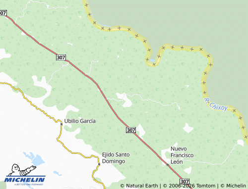 MICHELIN Nueva Esperanza Progresista map - ViaMichelin
