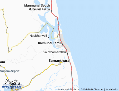 Mappa MICHELIN Natpiddimunai MD 02 - ViaMichelin