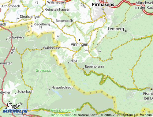 Kaart MICHELIN Imsbacherhof - ViaMichelin