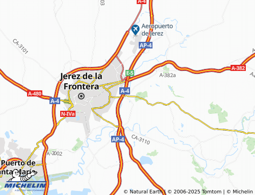 Mapa MICHELIN Estella del Marqués - ViaMichelin