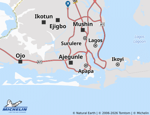 MICHELIN Alaba map - ViaMichelin