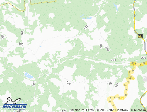 MICHELIN Tuderna map - ViaMichelin
