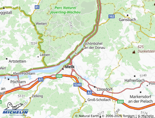 Mapa MICHELIN Hub - ViaMichelin