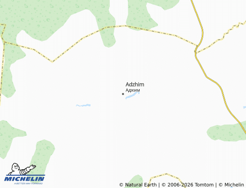 MICHELIN-Landkarte Adzhim - ViaMichelin
