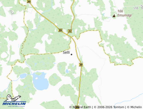 Mapa MICHELIN Selli - ViaMichelin