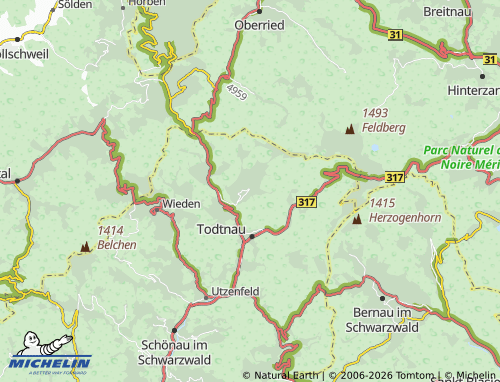 Mapa MICHELIN Ennerbach - ViaMichelin