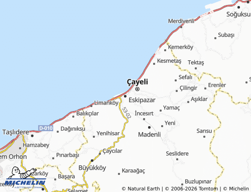 Mappa MICHELIN Eskipazar - ViaMichelin